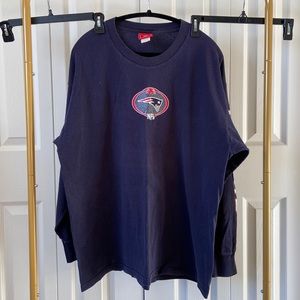 Vintage Patriots Long-sleeve TeeShirt
